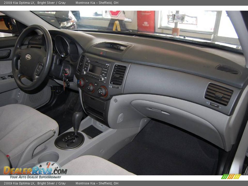 2009 Kia Optima LX Bright Silver / Gray Photo #15
