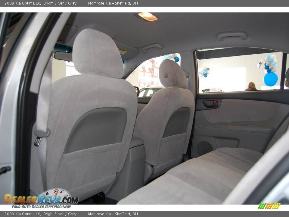 2009 Kia Optima LX Bright Silver / Gray Photo #17