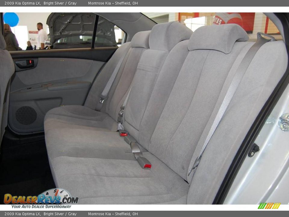 2009 Kia Optima LX Bright Silver / Gray Photo #18