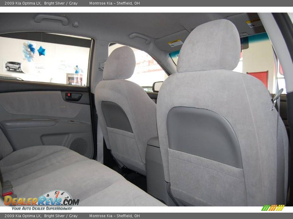 2009 Kia Optima LX Bright Silver / Gray Photo #21