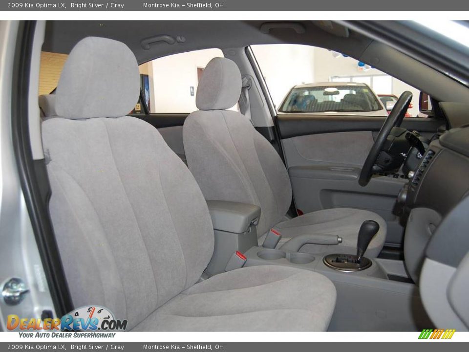 2009 Kia Optima LX Bright Silver / Gray Photo #22