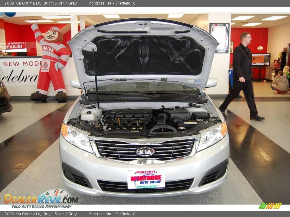 2009 Kia Optima LX Bright Silver / Gray Photo #23
