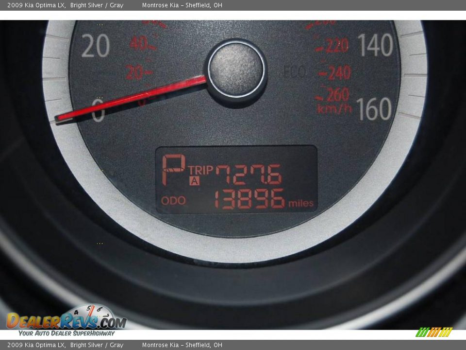 2009 Kia Optima LX Bright Silver / Gray Photo #27