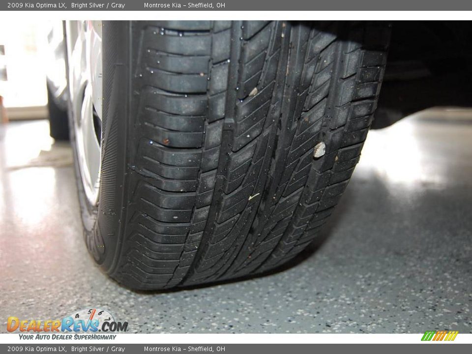 2009 Kia Optima LX Bright Silver / Gray Photo #28