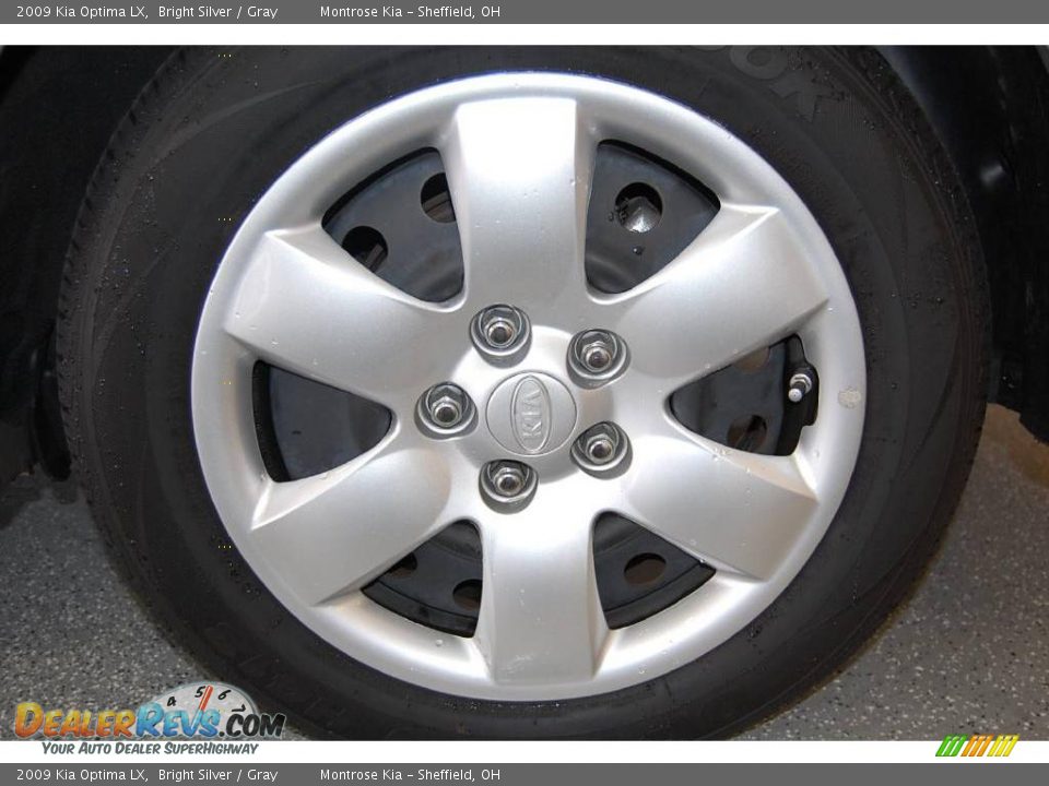 2009 Kia Optima LX Bright Silver / Gray Photo #29