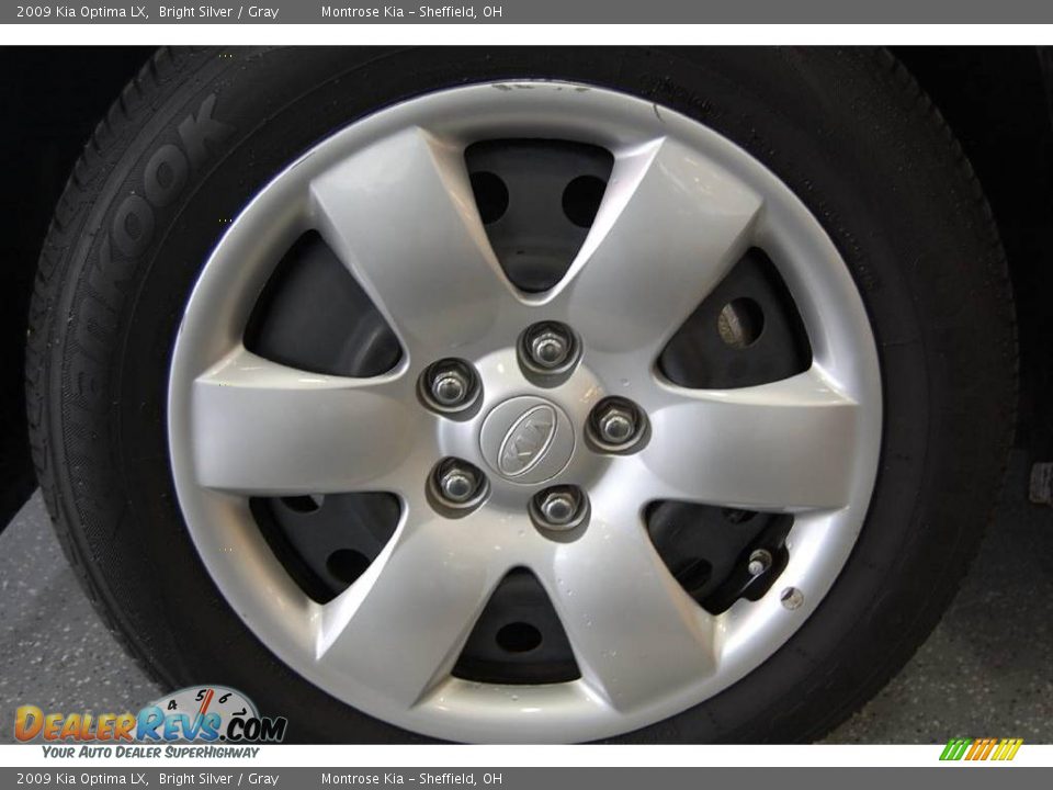 2009 Kia Optima LX Bright Silver / Gray Photo #30