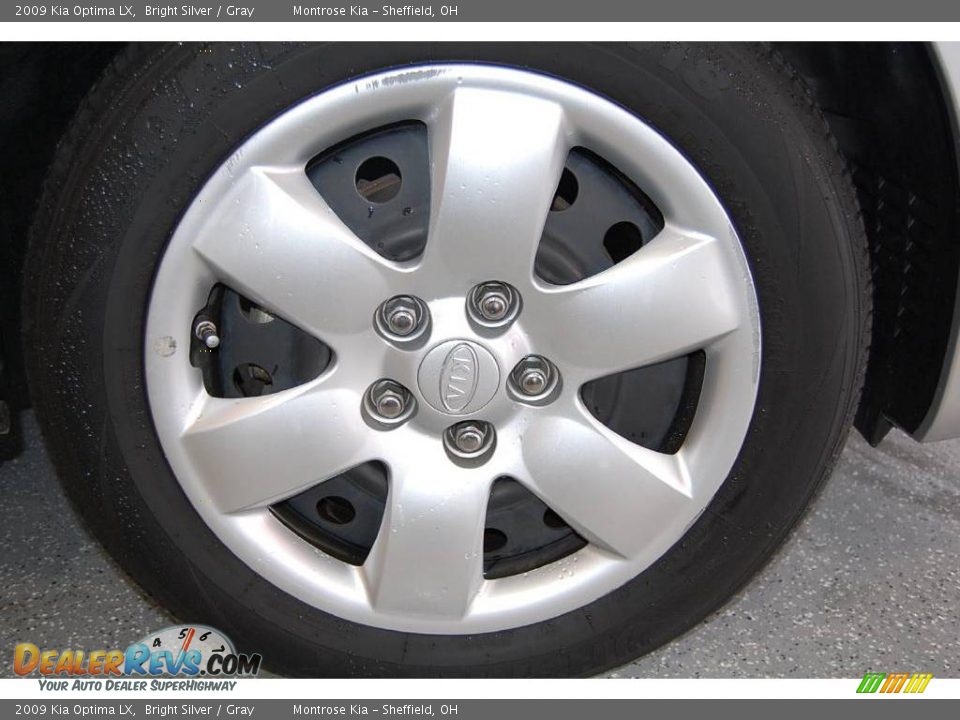 2009 Kia Optima LX Bright Silver / Gray Photo #31