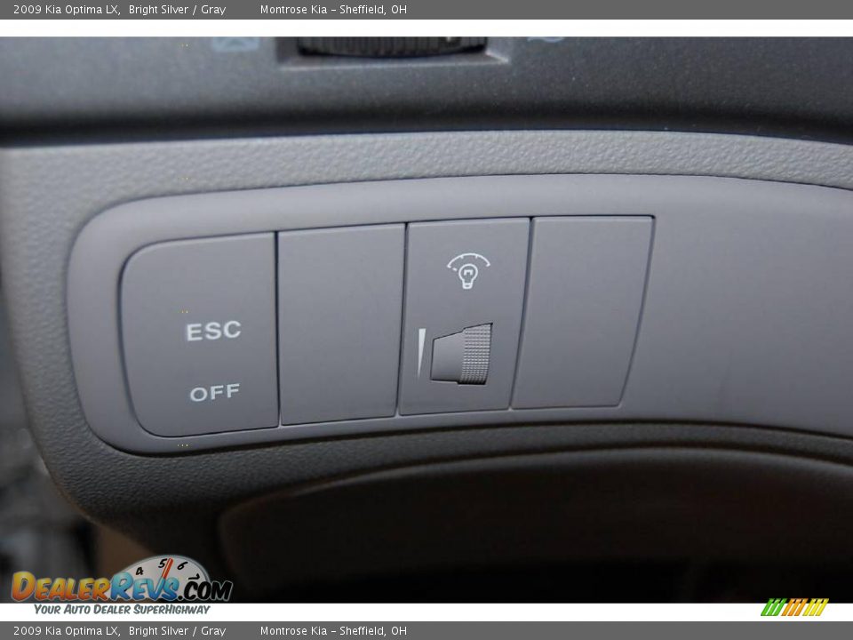 2009 Kia Optima LX Bright Silver / Gray Photo #33