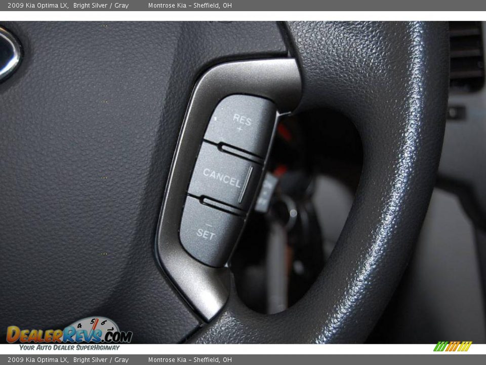 2009 Kia Optima LX Bright Silver / Gray Photo #36