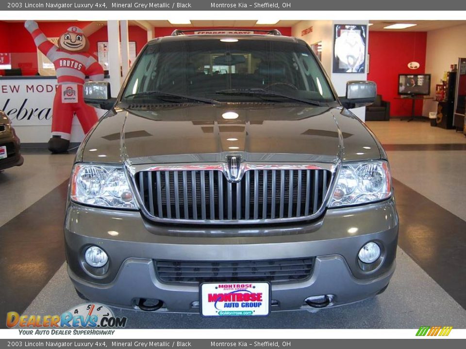 2003 Lincoln Navigator Luxury 4x4 Mineral Grey Metallic / Black Photo #11