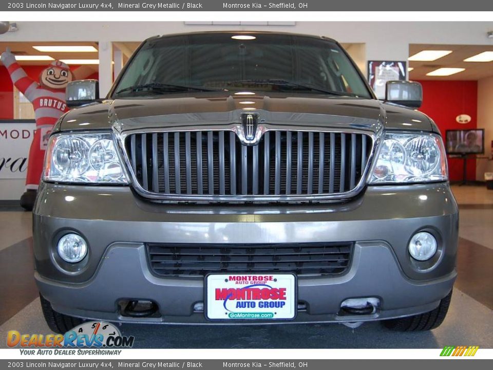 2003 Lincoln Navigator Luxury 4x4 Mineral Grey Metallic / Black Photo #12