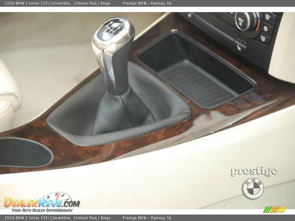 2009 BMW 3 Series 335i Convertible Crimson Red / Beige Photo #13