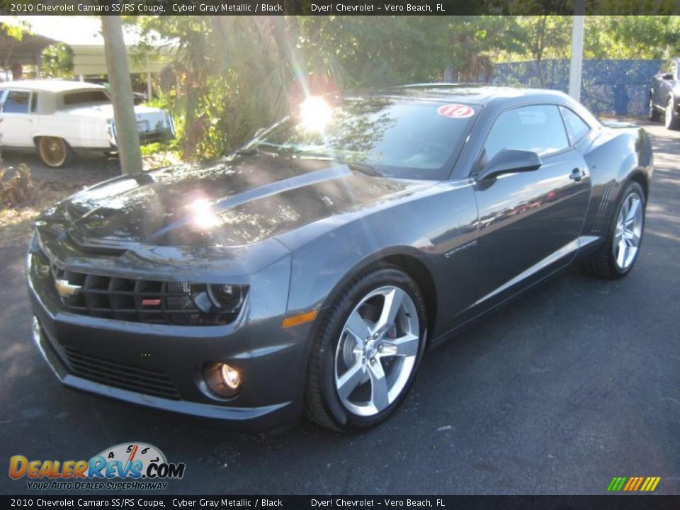2010 Chevrolet Camaro SS/RS Coupe Cyber Gray Metallic / Black Photo #1