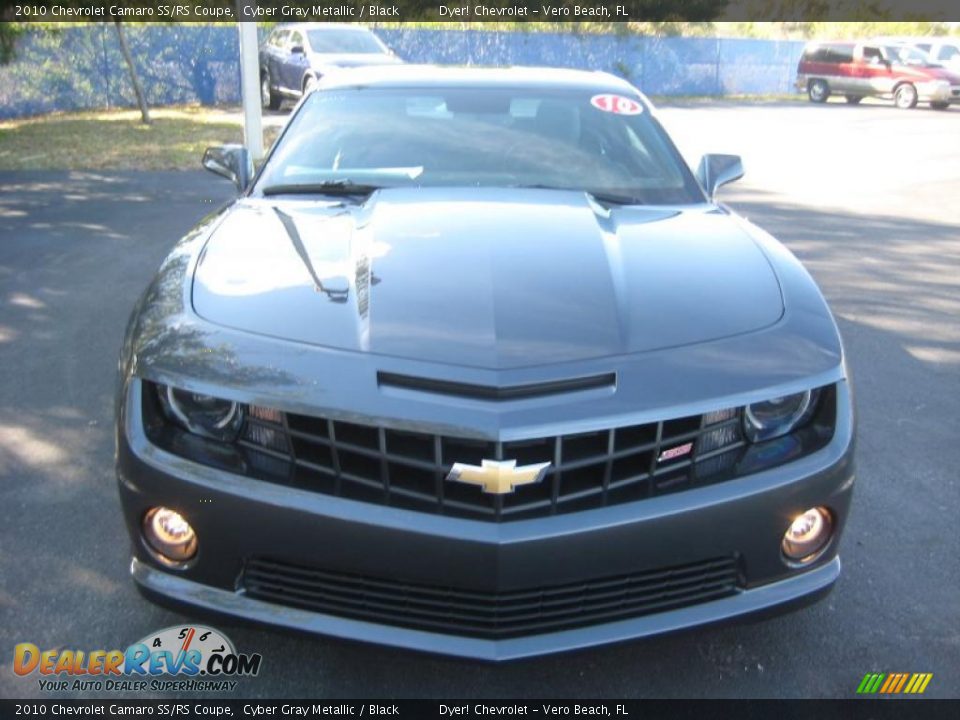 2010 Chevrolet Camaro SS/RS Coupe Cyber Gray Metallic / Black Photo #2
