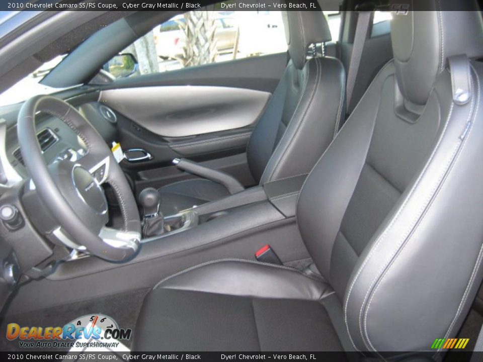 2010 Chevrolet Camaro SS/RS Coupe Cyber Gray Metallic / Black Photo #8