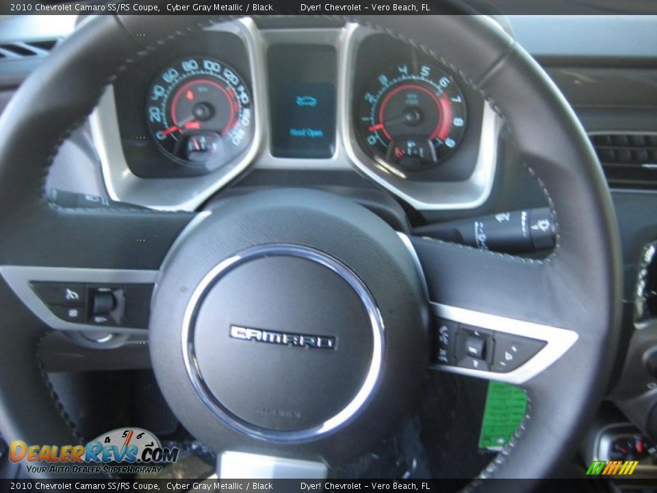 2010 Chevrolet Camaro SS/RS Coupe Cyber Gray Metallic / Black Photo #9