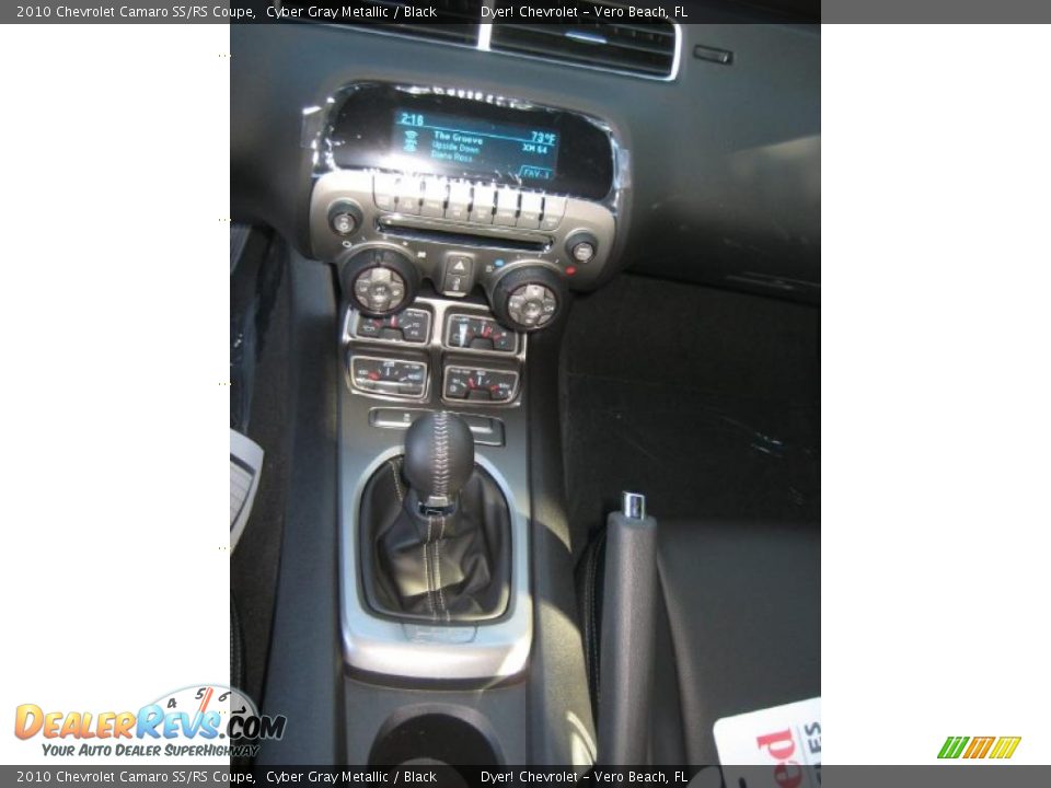 2010 Chevrolet Camaro SS/RS Coupe Cyber Gray Metallic / Black Photo #10