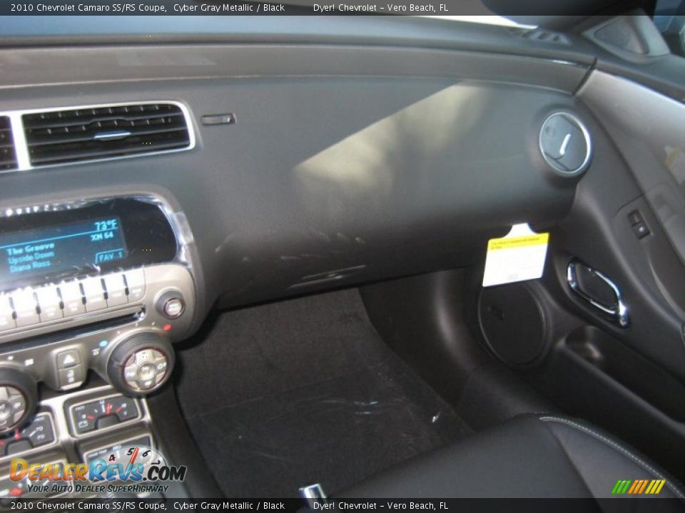 2010 Chevrolet Camaro SS/RS Coupe Cyber Gray Metallic / Black Photo #11