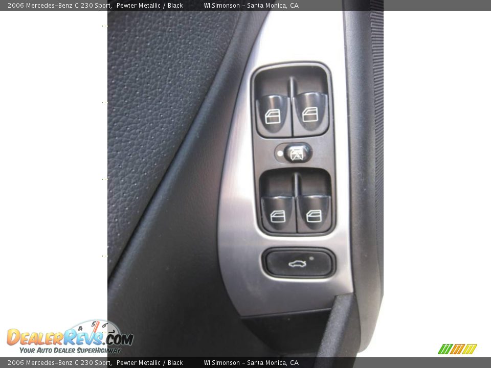 2006 Mercedes-Benz C 230 Sport Pewter Metallic / Black Photo #9
