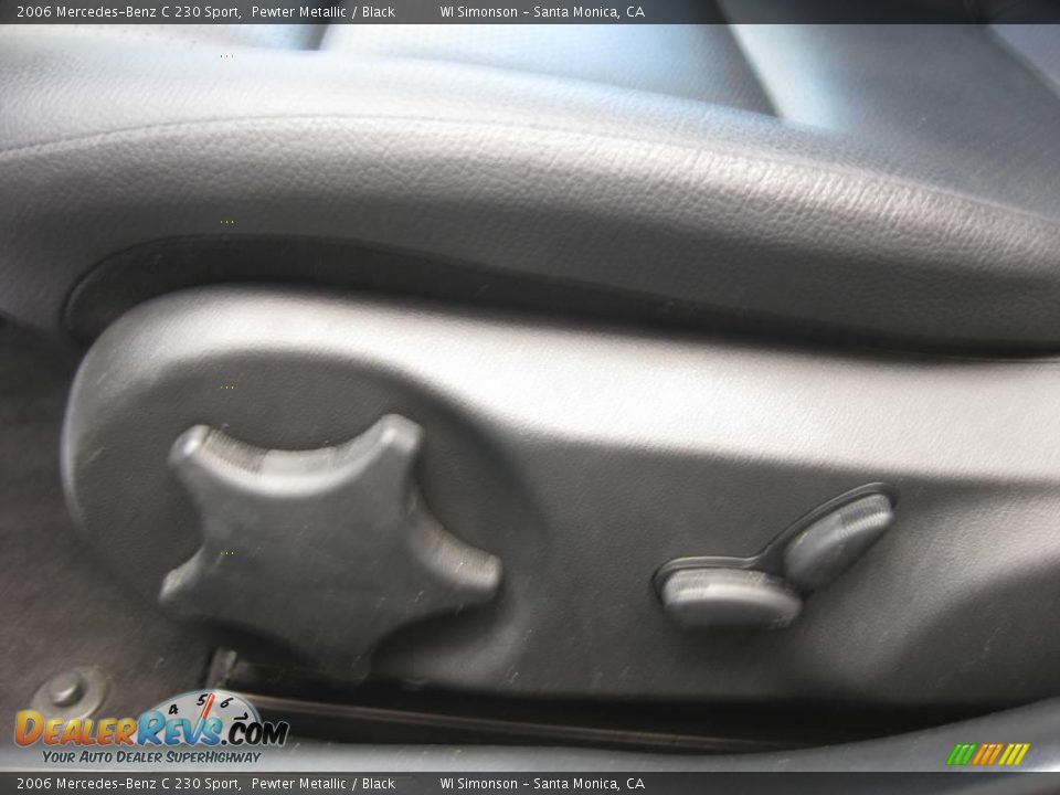 2006 Mercedes-Benz C 230 Sport Pewter Metallic / Black Photo #11