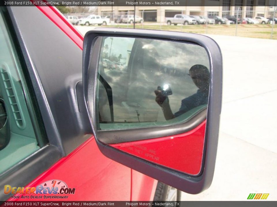 2008 Ford F150 XLT SuperCrew Bright Red / Medium/Dark Flint Photo #16