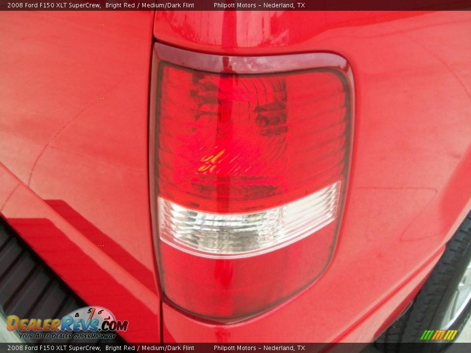 2008 Ford F150 XLT SuperCrew Bright Red / Medium/Dark Flint Photo #17