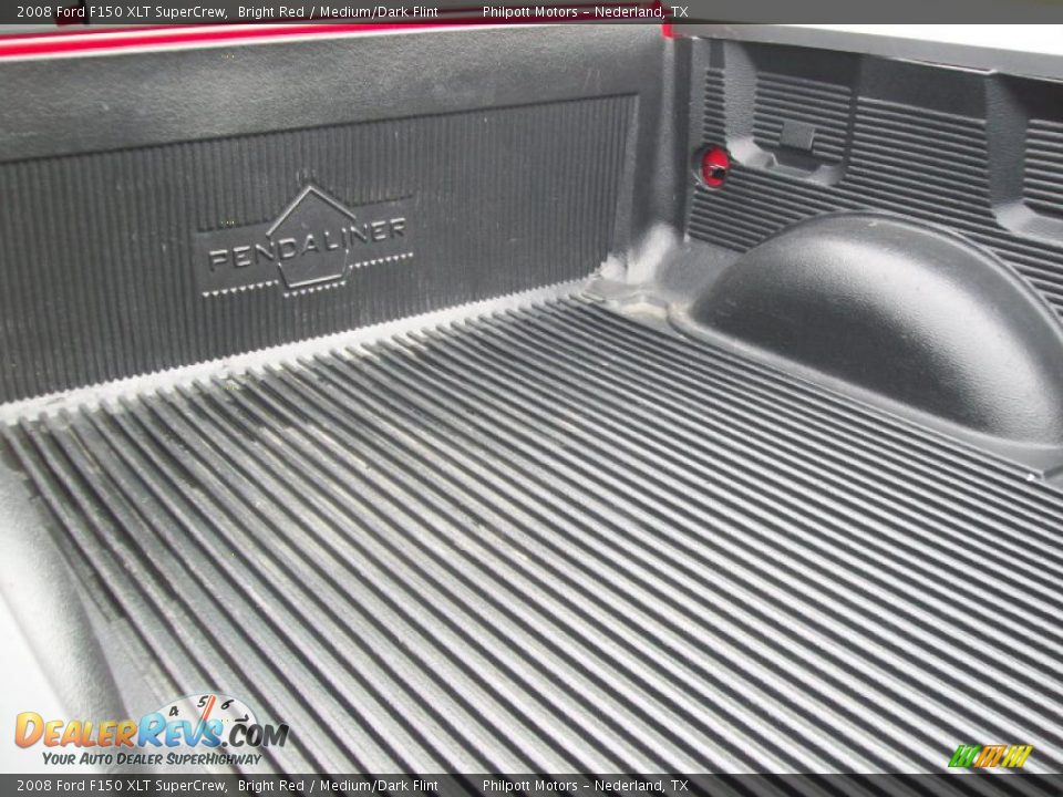 2008 Ford F150 XLT SuperCrew Bright Red / Medium/Dark Flint Photo #19