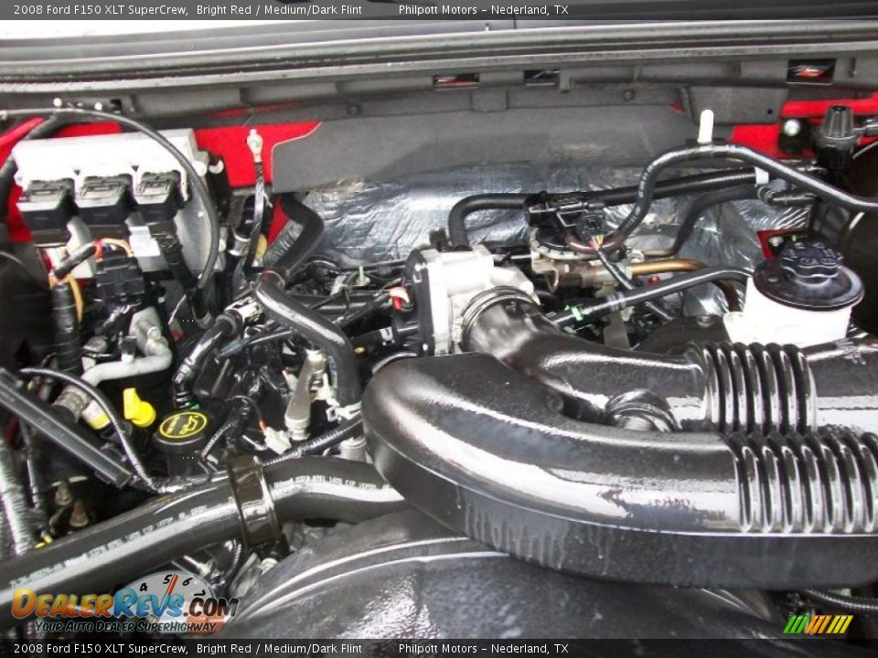 2008 Ford F150 XLT SuperCrew Bright Red / Medium/Dark Flint Photo #20