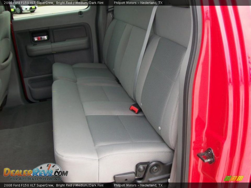 2008 Ford F150 XLT SuperCrew Bright Red / Medium/Dark Flint Photo #26