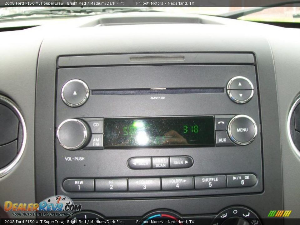 2008 Ford F150 XLT SuperCrew Bright Red / Medium/Dark Flint Photo #33