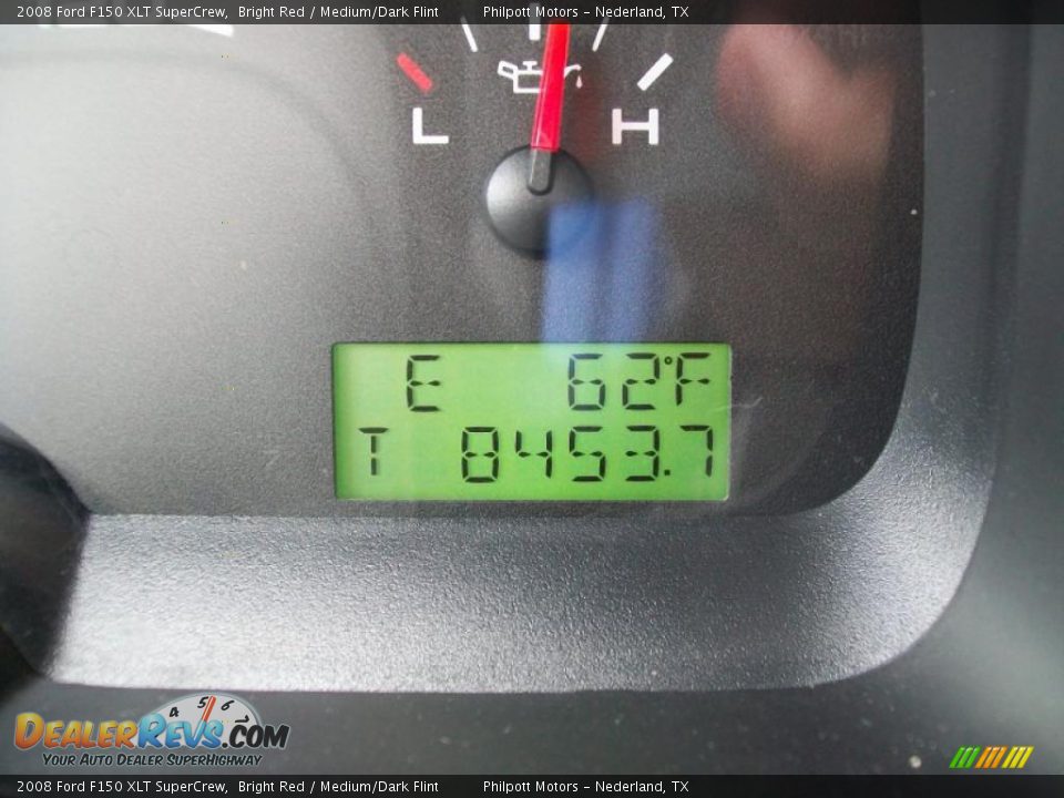 2008 Ford F150 XLT SuperCrew Bright Red / Medium/Dark Flint Photo #36