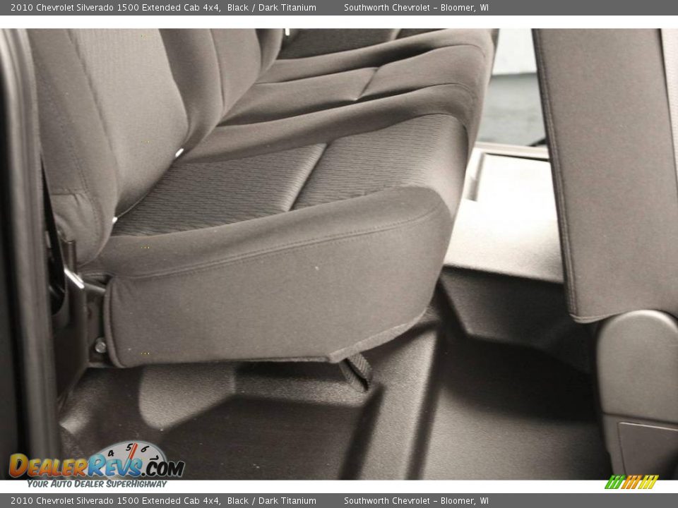 2010 Chevrolet Silverado 1500 Extended Cab 4x4 Black / Dark Titanium Photo #6