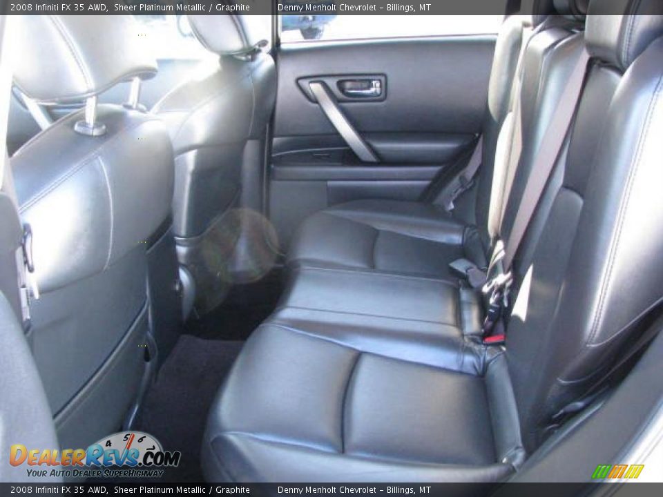 2008 Infiniti FX 35 AWD Sheer Platinum Metallic / Graphite Photo #10
