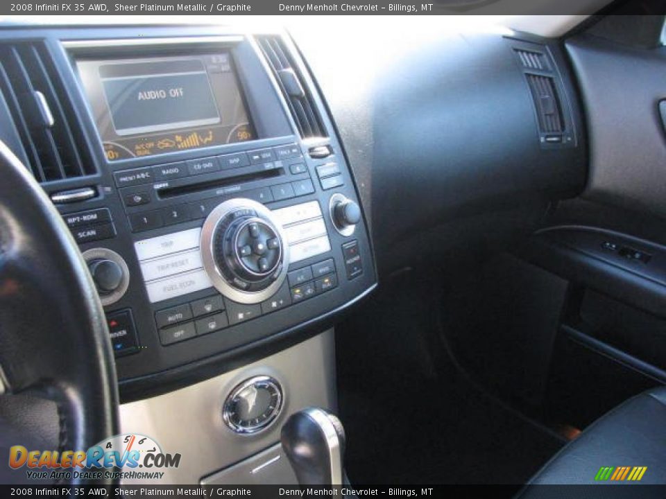2008 Infiniti FX 35 AWD Sheer Platinum Metallic / Graphite Photo #13