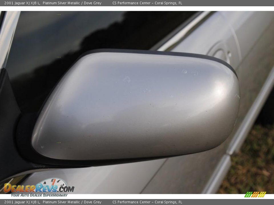 2001 Jaguar XJ XJ8 L Platinum Silver Metallic / Dove Grey Photo #31