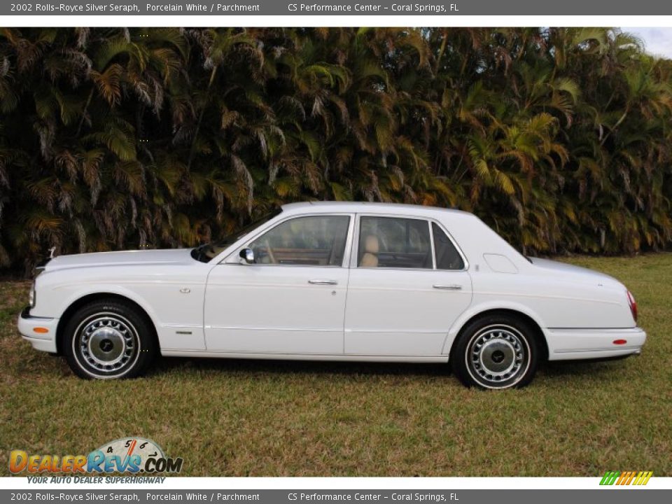 2002 Rolls-Royce Silver Seraph Porcelain White / Parchment Photo #2