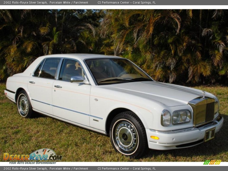 2002 Rolls-Royce Silver Seraph Porcelain White / Parchment Photo #4
