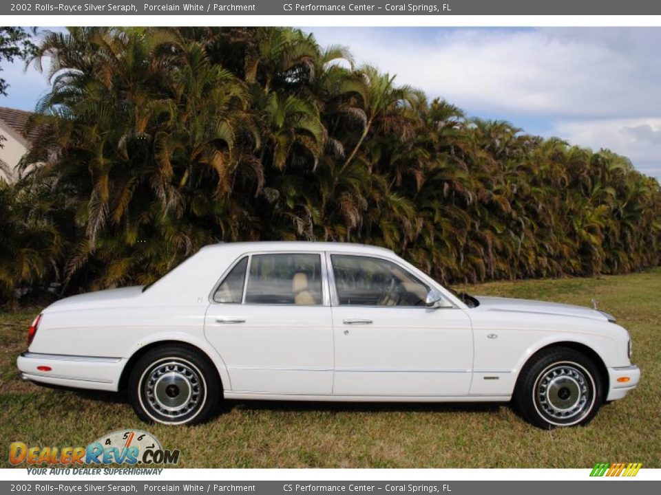 2002 Rolls-Royce Silver Seraph Porcelain White / Parchment Photo #5