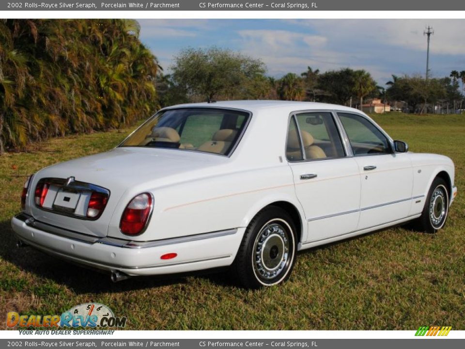 2002 Rolls-Royce Silver Seraph Porcelain White / Parchment Photo #6