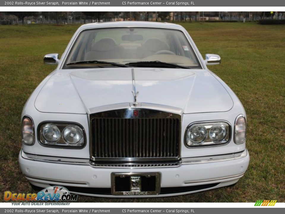 2002 Rolls-Royce Silver Seraph Porcelain White / Parchment Photo #8