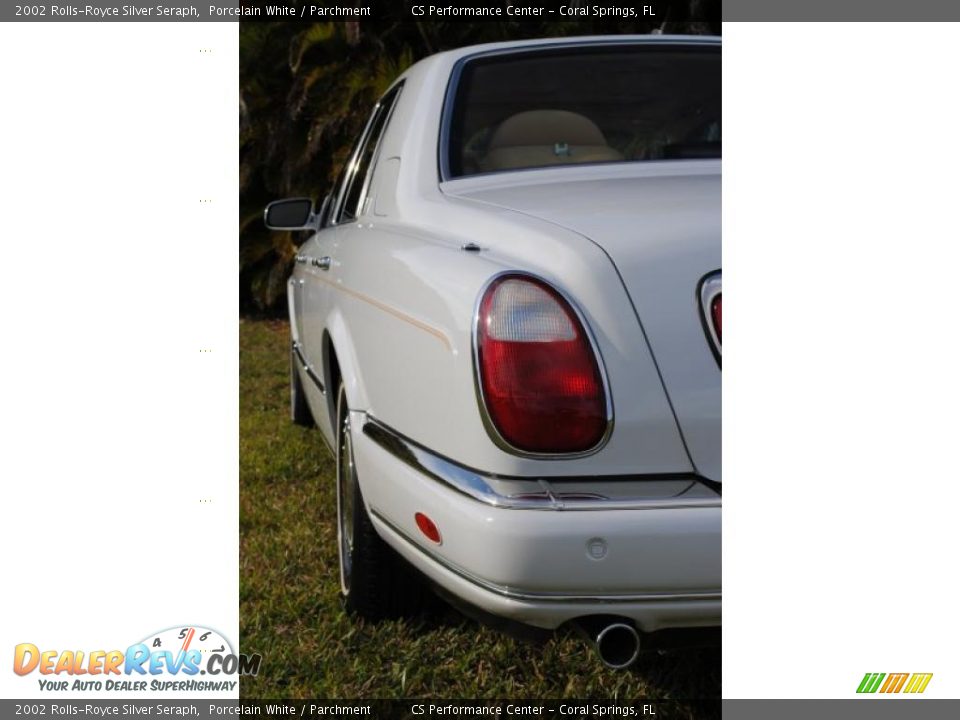 2002 Rolls-Royce Silver Seraph Porcelain White / Parchment Photo #11