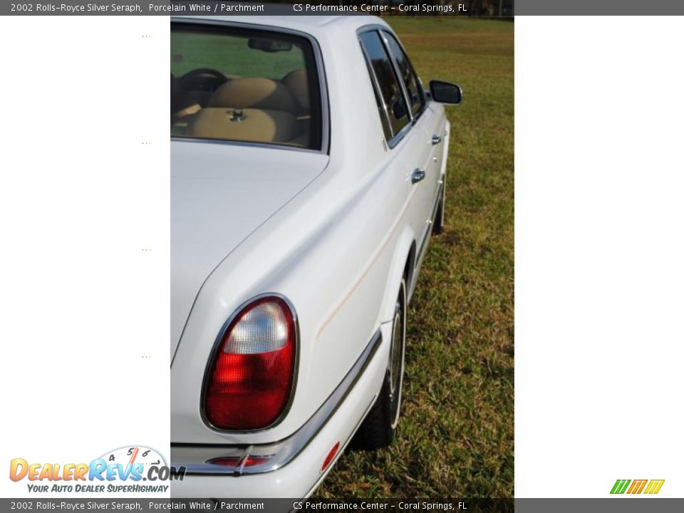 2002 Rolls-Royce Silver Seraph Porcelain White / Parchment Photo #12