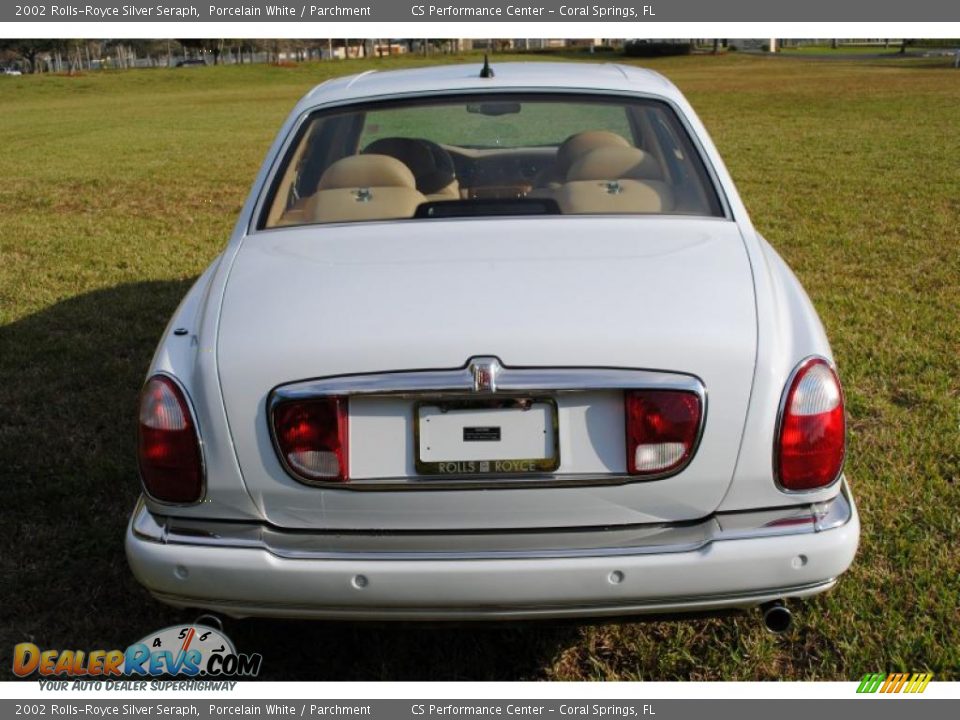 2002 Rolls-Royce Silver Seraph Porcelain White / Parchment Photo #13