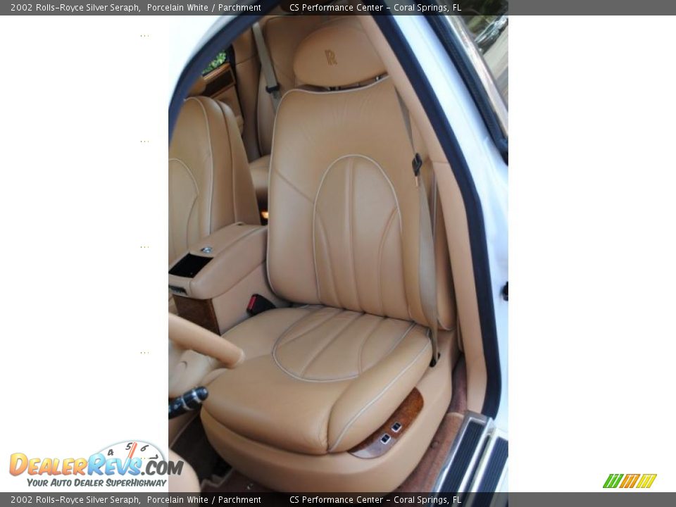 2002 Rolls-Royce Silver Seraph Porcelain White / Parchment Photo #16