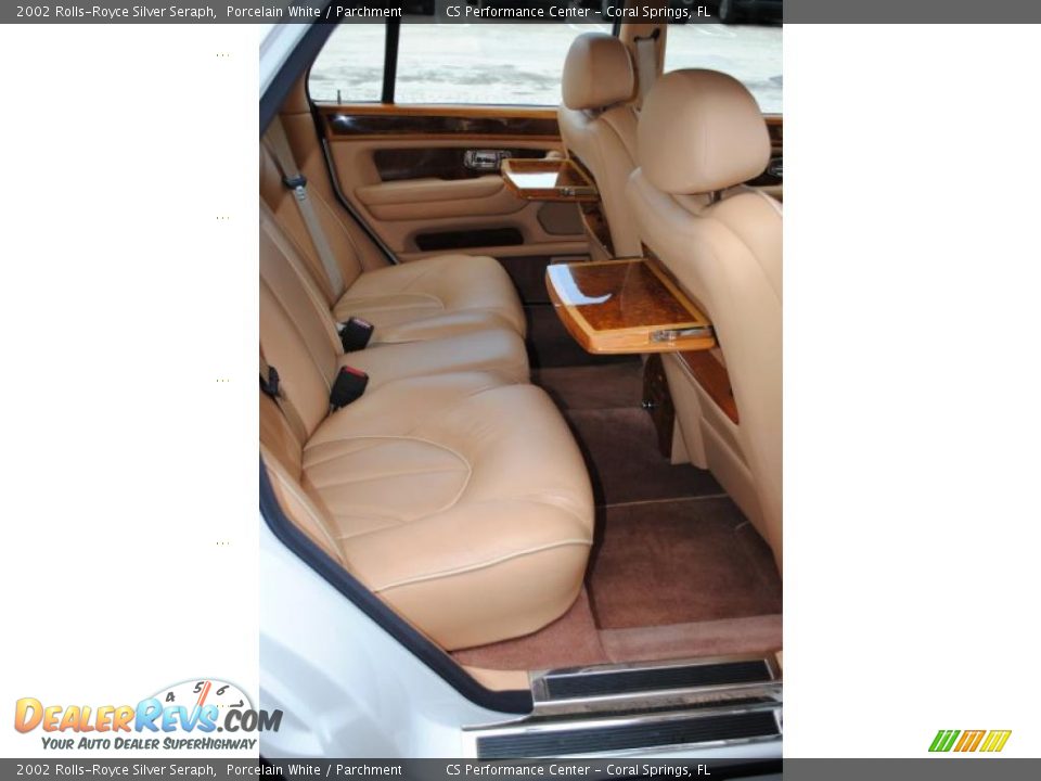 2002 Rolls-Royce Silver Seraph Porcelain White / Parchment Photo #18