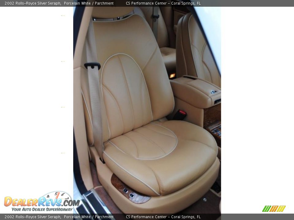 2002 Rolls-Royce Silver Seraph Porcelain White / Parchment Photo #19