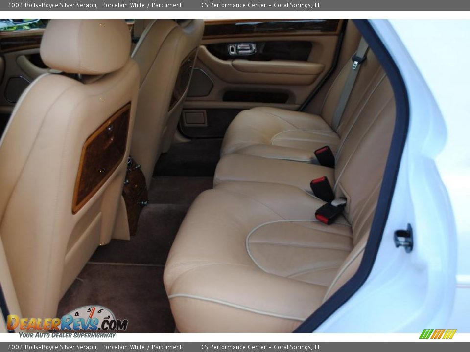 2002 Rolls-Royce Silver Seraph Porcelain White / Parchment Photo #20