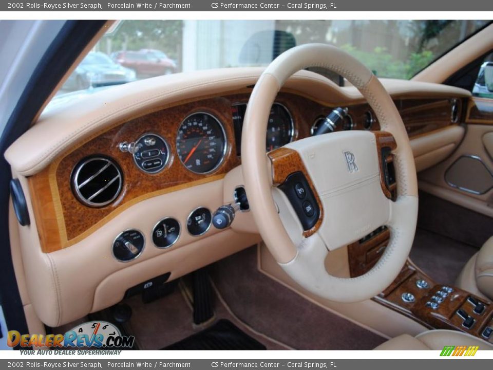 2002 Rolls-Royce Silver Seraph Porcelain White / Parchment Photo #21