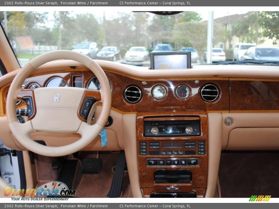 2002 Rolls-Royce Silver Seraph Porcelain White / Parchment Photo #22