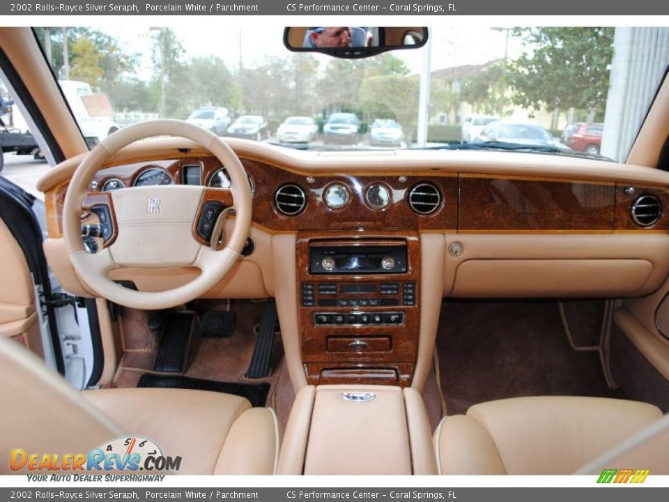 2002 Rolls-Royce Silver Seraph Porcelain White / Parchment Photo #23